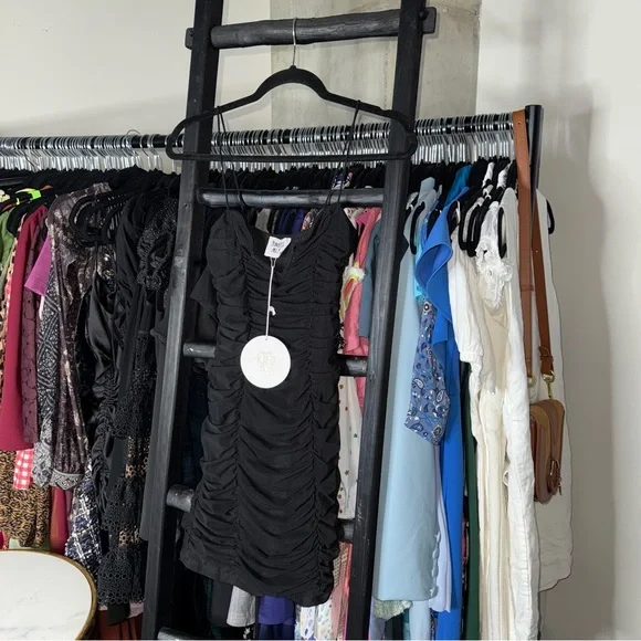 Princess Polly I Want You Mini Dress in Black - Picture 6 of 14